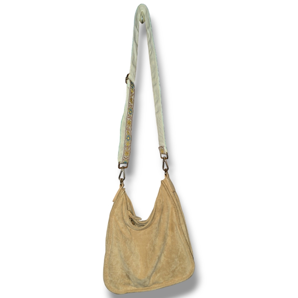 Ah dorned slouchy crossbody messenger bag